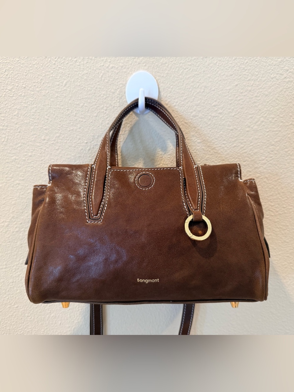 Songmont Mini Yore Duffle Bag – Sandal - Picture 15 of 16